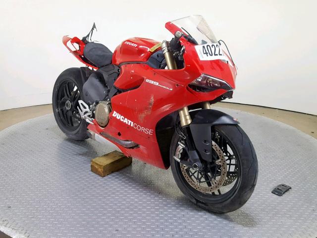 ZDM14BPW7CB004381 - 2012 DUCATI SUPERBIKE RED photo 2