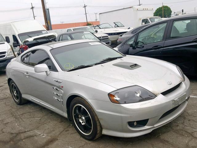 KMHHM65D06U194063 - 2006 HYUNDAI TIBURON GS SILVER photo 1