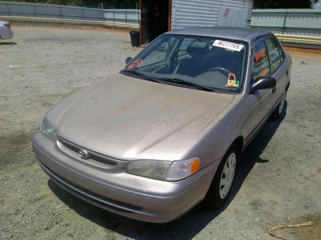 1NXBR12E9WZ070851 - 1998 TOYOTA COROLLA VE TAN photo 2