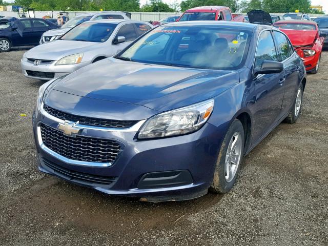 1G11B5SL0FF316595 - 2015 CHEVROLET MALIBU LS BLUE photo 2