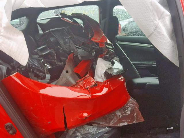 2HGFC2F83KH543255 - 2019 HONDA CIVIC SPOR RED photo 6