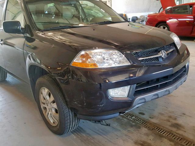 2HNYD18703H523818 - 2003 ACURA MDX TOURIN BLACK photo 9