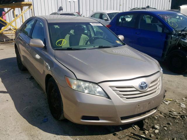 4T1BE46K67U109877 - 2007 TOYOTA CAMRY NEW GOLD photo 1