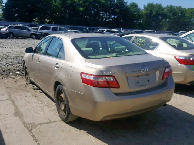 4T1BE46K67U109877 - 2007 TOYOTA CAMRY NEW GOLD photo 3