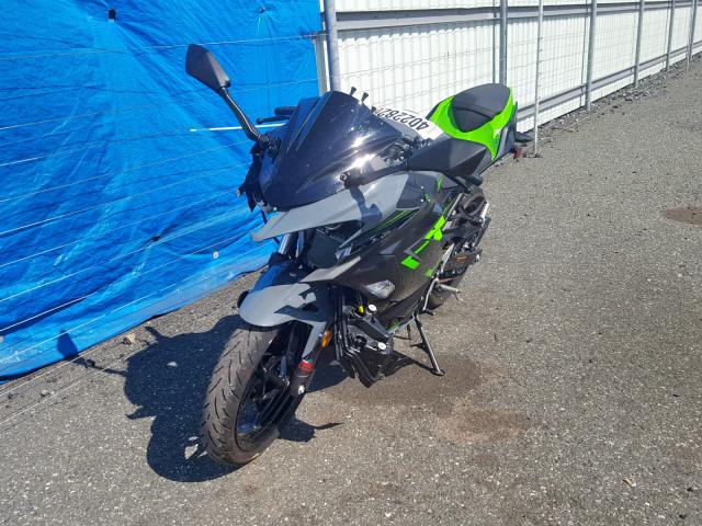 JKAEXKG18KDA27046 - 2019 KAWASAKI EX400 GREEN photo 2