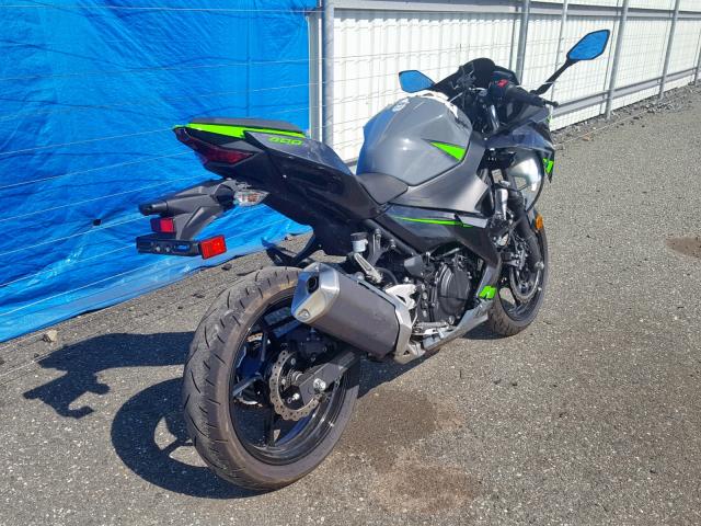 JKAEXKG18KDA27046 - 2019 KAWASAKI EX400 GREEN photo 4