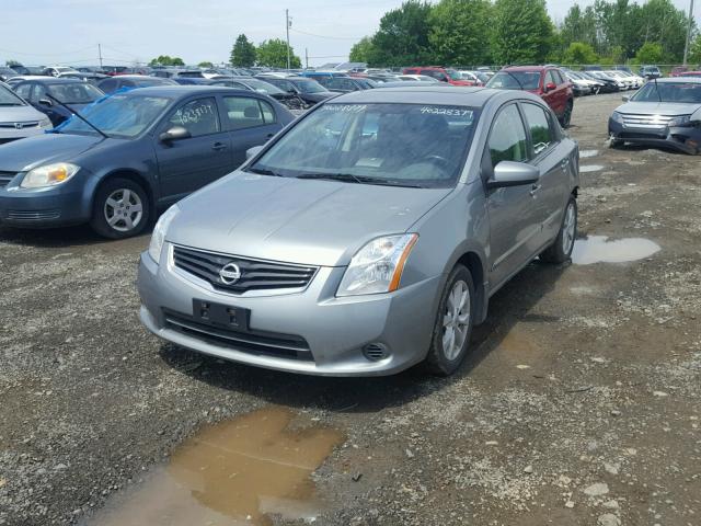 3N1AB6AP4CL637075 - 2012 NISSAN SENTRA 2.0 SILVER photo 2