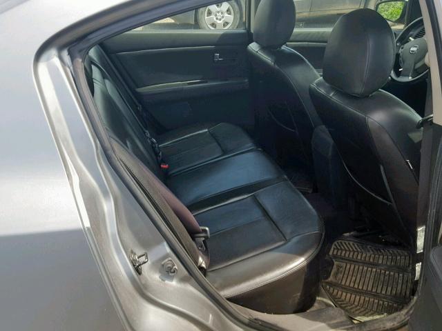 3N1AB6AP4CL637075 - 2012 NISSAN SENTRA 2.0 SILVER photo 6