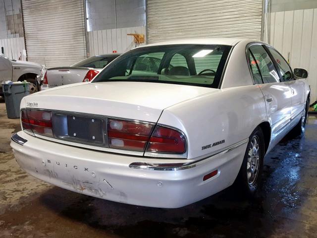 1G4CW54K014208745 - 2001 BUICK PARK AVENU WHITE photo 4