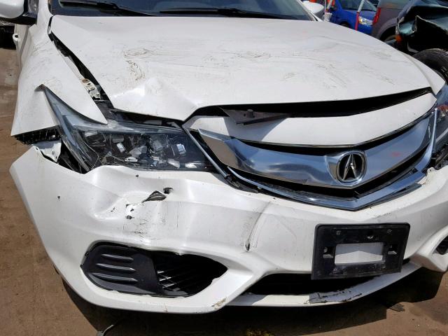 19UDE2F76GA013862 - 2016 ACURA ILX PREMIU WHITE photo 9