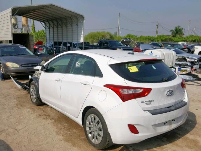 KMHD35LH9GU327535 - 2016 HYUNDAI ELANTRA GT WHITE photo 3