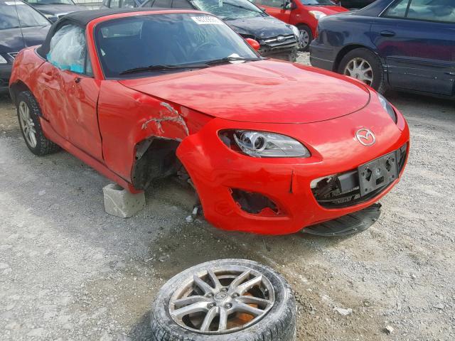 JM1NC25F690203090 - 2009 MAZDA MX-5 MIATA RED photo 1