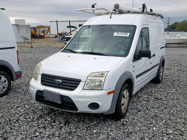 NM0LS7BN2DT136317 - 2013 FORD TRANSIT CO WHITE photo 2