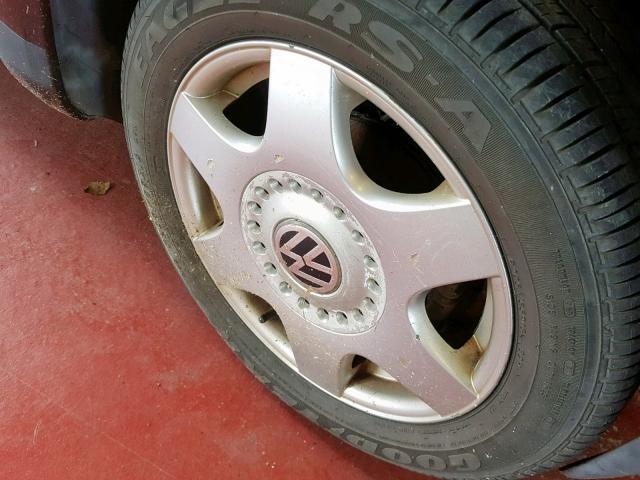 3VWBB61C6WM024837 - 1998 VOLKSWAGEN NEW BEETLE შავი ფოტო 9