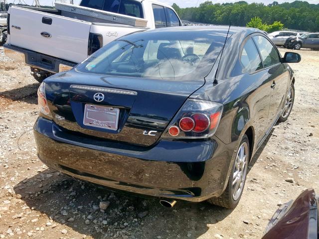 JTKDE167780246903 - 2008 TOYOTA SCION TC შავი ფოტო 4