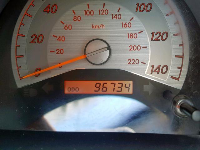 JTKDE167780246903 - 2008 TOYOTA SCION TC შავი ფოტო 8