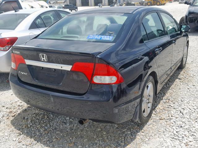 19XFA1F62BE020933 - 2011 HONDA CIVIC LX-S أسود صورة 4