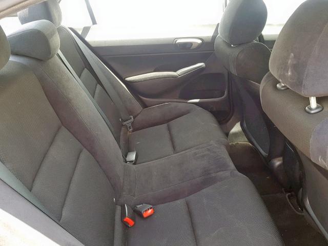 19XFA1F62BE020933 - 2011 HONDA CIVIC LX-S أسود صورة 6