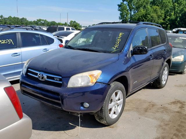 JTMBK31V476012545 - 2007 TOYOTA RAV4 LIMIT BLUE photo 2