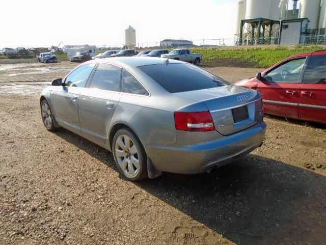 WAUDH64F38N031198 - 2008 AUDI A6 3.2 QUA GRAY photo 3