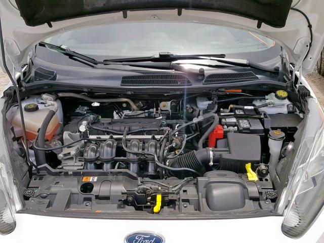 3FADP4TJ0FM179841 - 2015 FORD FIESTA S WHITE photo 7