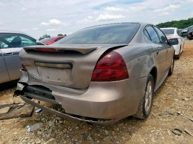 2G2WP552061138443 - 2006 PONTIAC GRAND PRIX GOLD photo 4