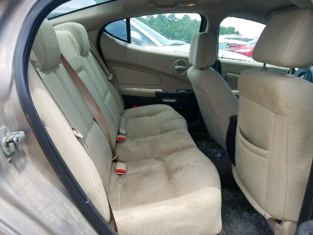 2G2WP552061138443 - 2006 PONTIAC GRAND PRIX GOLD photo 6