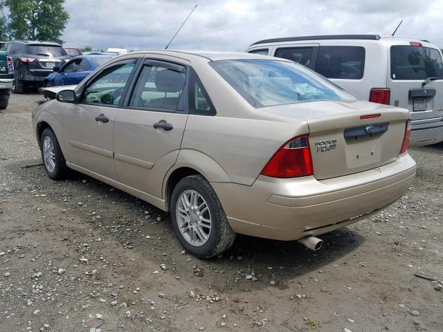 1FAFP34N47W234748 - 2007 FORD FOCUS ZX4 TAN photo 3