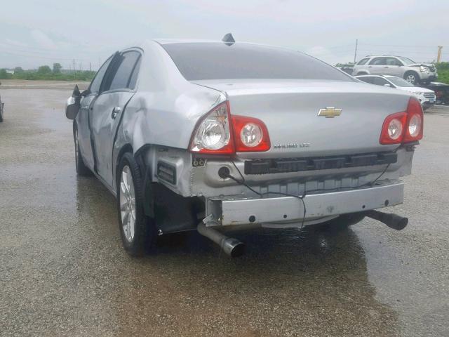 1G1ZG5E77CF153734 - 2012 CHEVROLET MALIBU LTZ 银色 照片 3