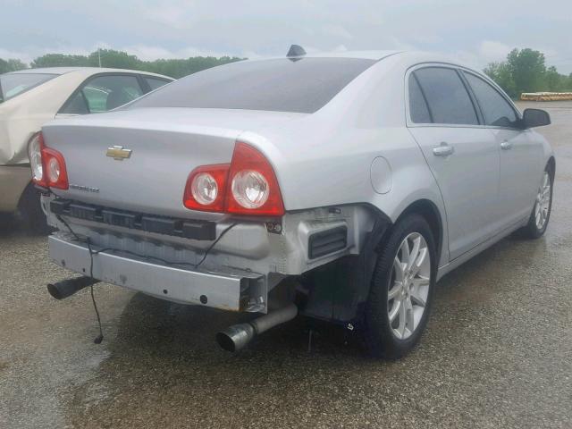 1G1ZG5E77CF153734 - 2012 CHEVROLET MALIBU LTZ 银色 照片 4