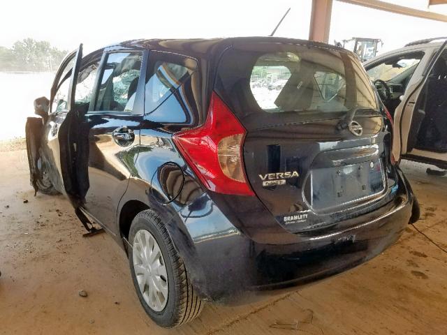 3N1CE2CP3EL415541 - 2014 NISSAN VERSA NOTE BLACK photo 3