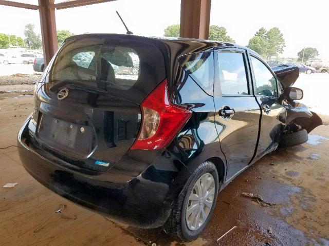 3N1CE2CP3EL415541 - 2014 NISSAN VERSA NOTE BLACK photo 4