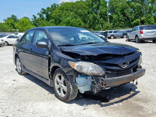 2T1BU4EE4BC652055 - 2011 TOYOTA COROLLA S BLACK photo 1