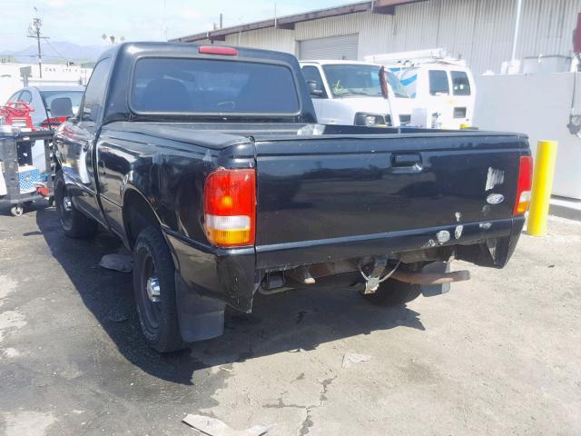 1FTCR10A2RTA04130 - 1994 FORD RANGER BLACK photo 3