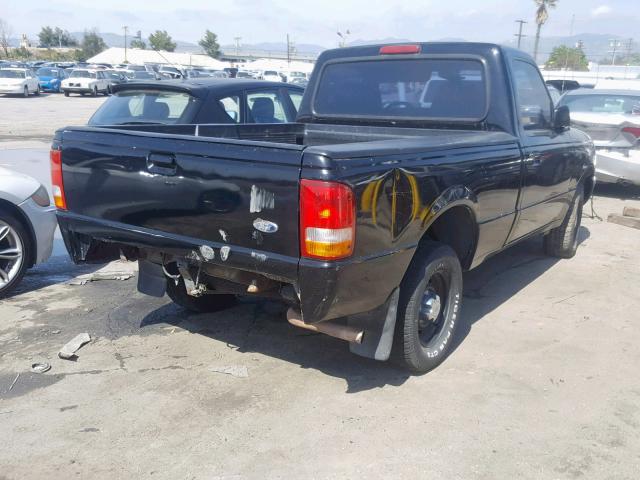 1FTCR10A2RTA04130 - 1994 FORD RANGER BLACK photo 4