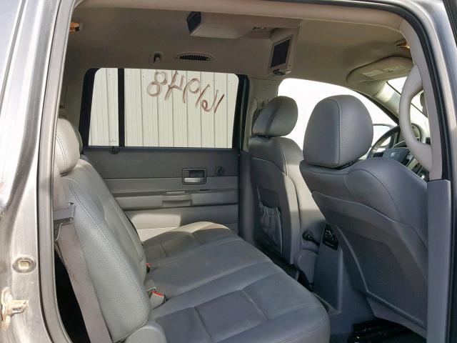 1D4HB48N45F557294 - 2005 DODGE DURANGO SL GRAY photo 6