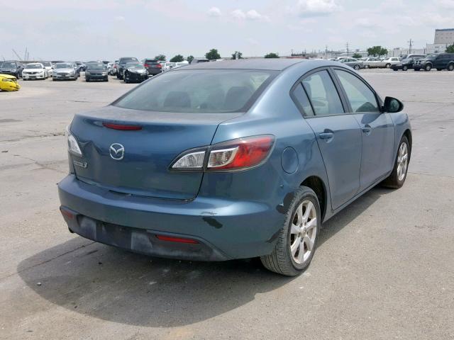 JM1BL1SF8A1215600 - 2010 MAZDA 3 I BLUE photo 4