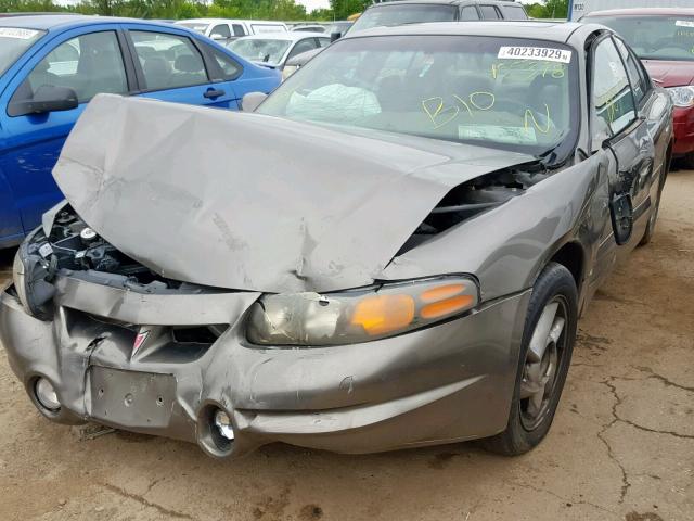 1G2HY54K714221856 - 2001 PONTIAC BONNEVILLE TAN photo 2