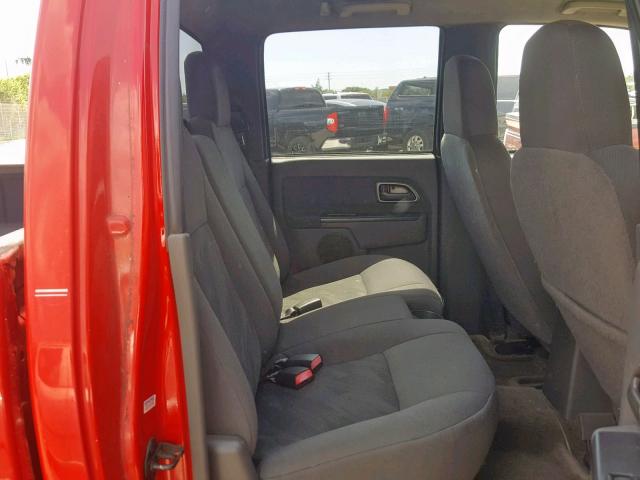 1GCDS136558242647 - 2005 CHEVROLET COLORADO RED photo 6