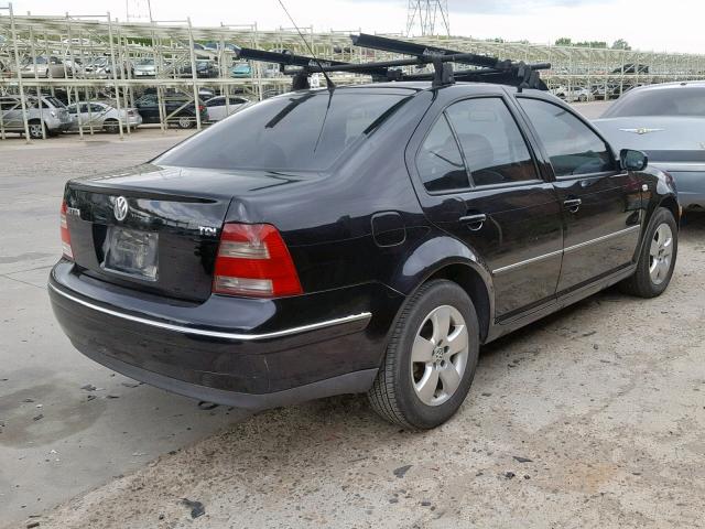 3VWSR69M54M143176 - 2004 VOLKSWAGEN JETTA GLS BLACK photo 4