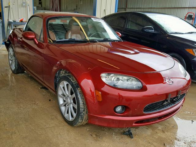 JM1NC26F770124703 - 2007 MAZDA MX-5 MIATA RED photo 1