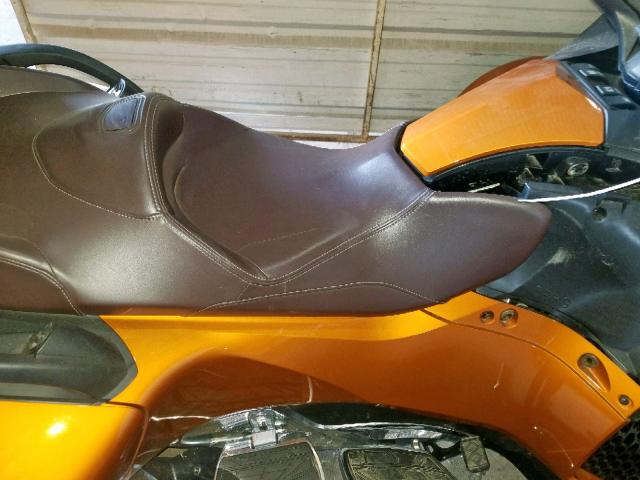 2BXNBDD17EV005985 - 2014 CAN-AM SPYDER ROA ORANGE photo 5