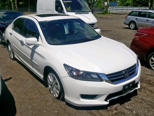 1HGCR2F88FA244222 - 2015 HONDA ACCORD EXL WHITE photo 1