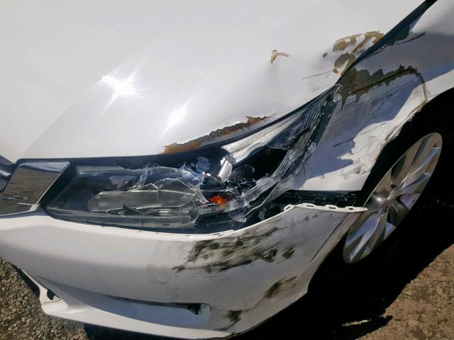 1HGCR2F88FA244222 - 2015 HONDA ACCORD EXL WHITE photo 9