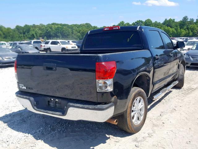 5TBEV54117S458959 - 2007 TOYOTA TUNDRA CRE BLACK photo 4