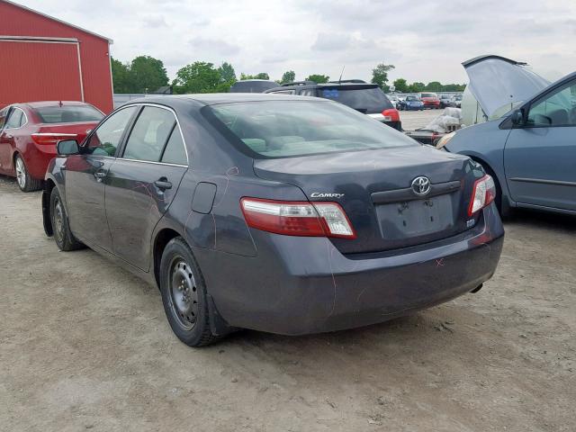 4T1BB46K49U064384 - 2009 TOYOTA CAMRY HYBR GRAY photo 3