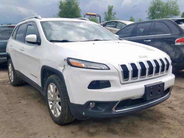 1C4PJMDS1GW118841 - 2016 JEEP CHEROKEE L WHITE photo 1