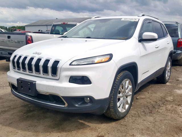 1C4PJMDS1GW118841 - 2016 JEEP CHEROKEE L WHITE photo 2