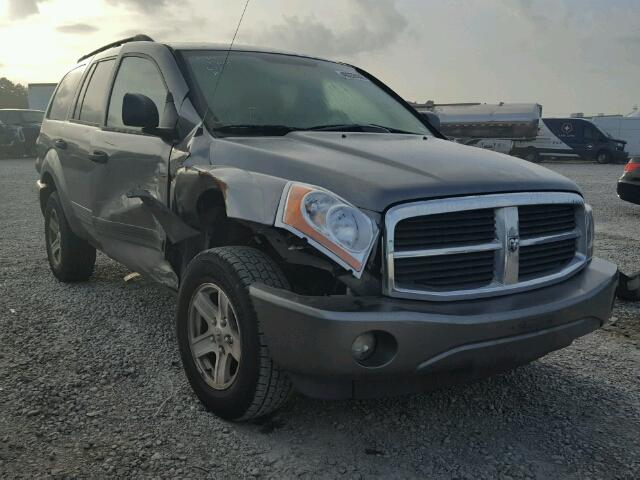 1D4HD48N55F618842 - 2005 DODGE DURANGO SL GRAY photo 1