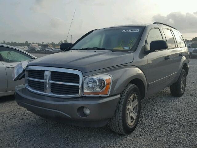 1D4HD48N55F618842 - 2005 DODGE DURANGO SL GRAY photo 2